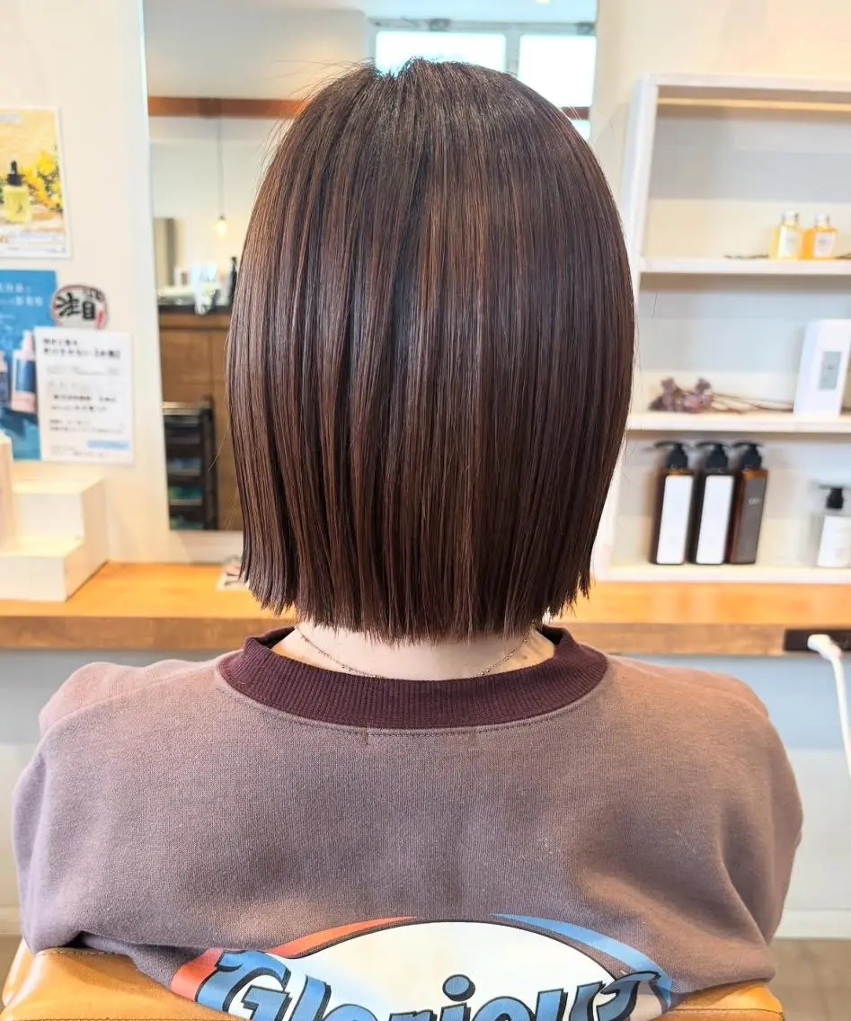 ミディアム 昇 ひかる 髪質改善はお任せ◎のヘアスタイル
