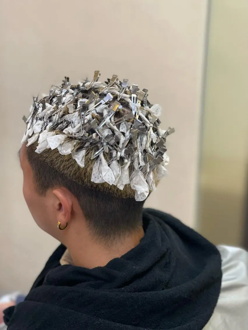 ショート パーマ メンズ カット パーマ 千葉 たかしのヘアスタイル