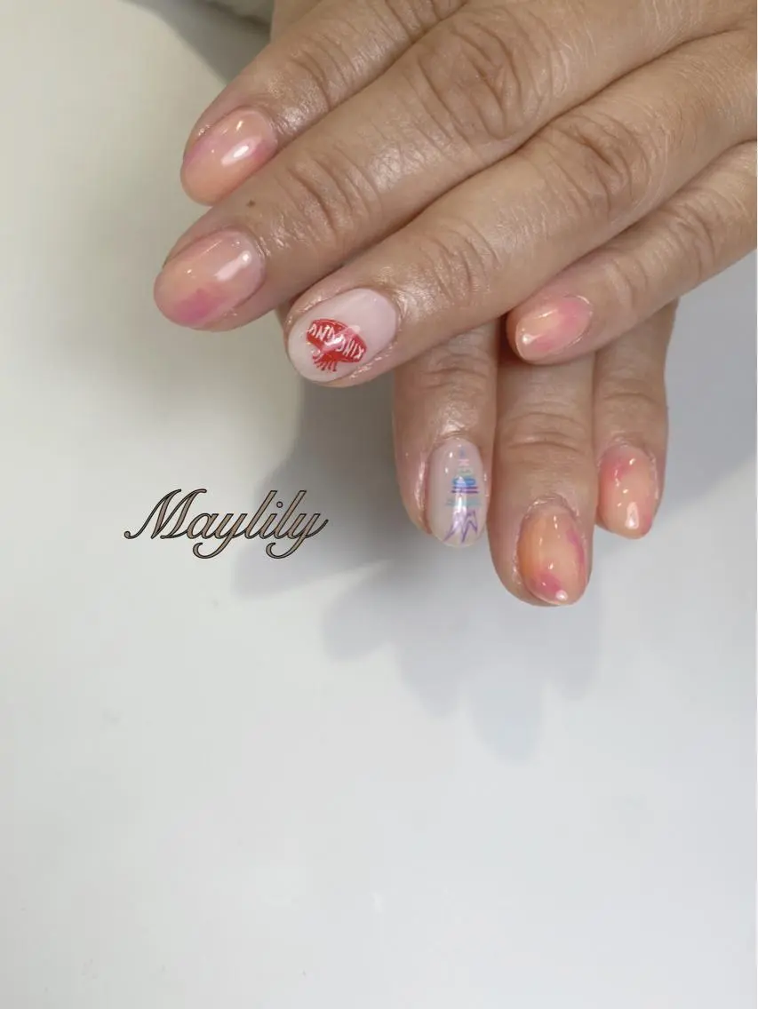 ネイル ハンドネイル Nail salon Maylilyのネイルデザイン