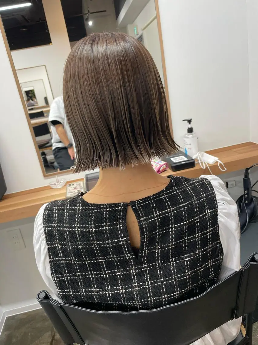 ショート カラー 大人女性ショート専門 tomodaのヘアスタイル