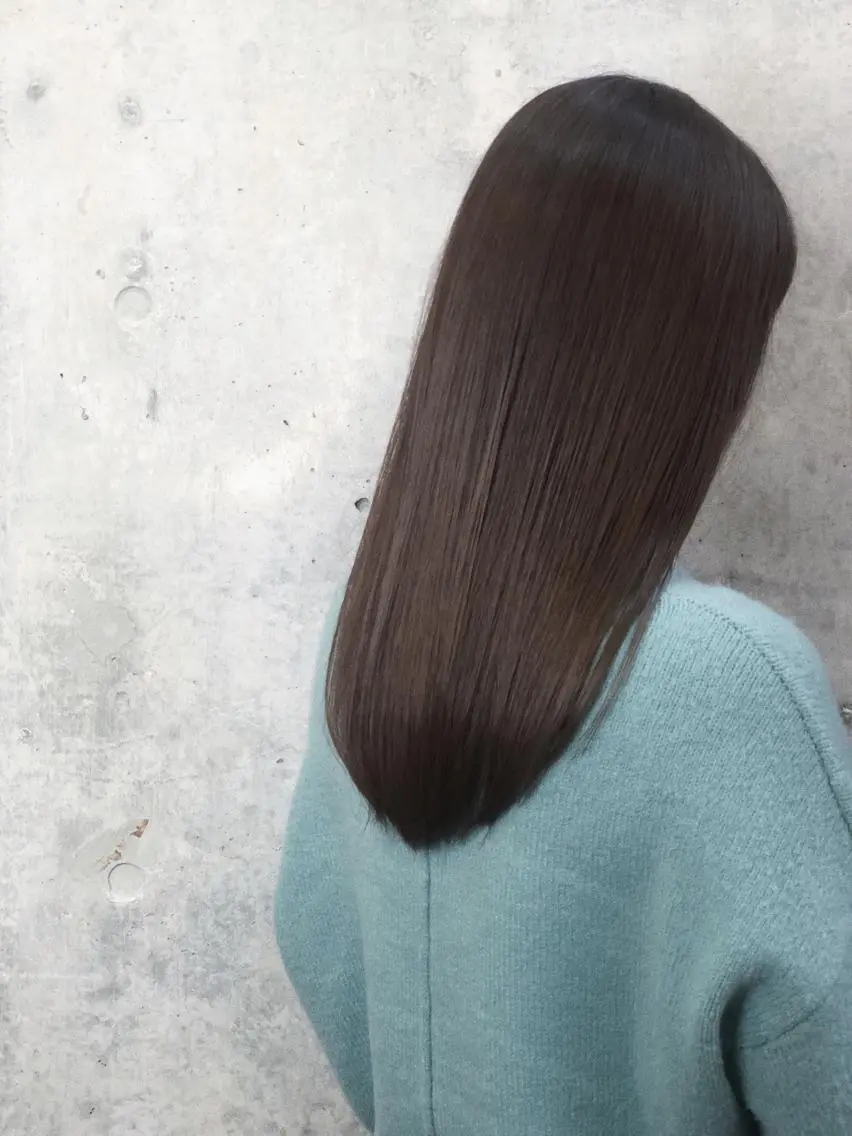 ロング カラー ベージュカラー ブラウンカラー ブラウンベージュ 【雰囲気ヘア☺︎】 岩井隼人のヘアスタイル