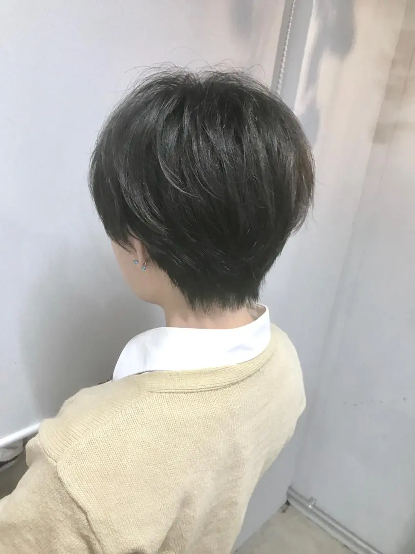 ショート ショートボブ ハンサムショート ボブ ショートヘア lok[ロク] 高田馬場のヘアスタイル
