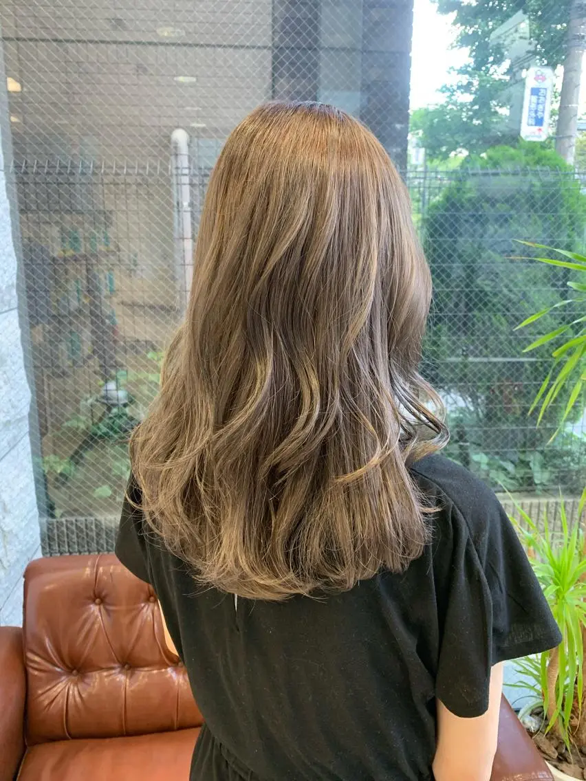 セミロング miiro 長津田 髪質改善 フジムラのヘアスタイル
