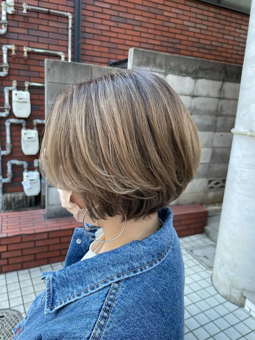 ショート カラー AKALA HAIR 西宮店　Juriのヘアスタイル