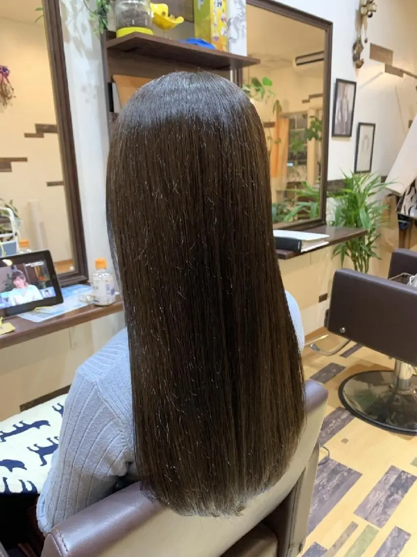 ロング カラー グレージュ ヘアカラー サトウ シューイチのヘアスタイル