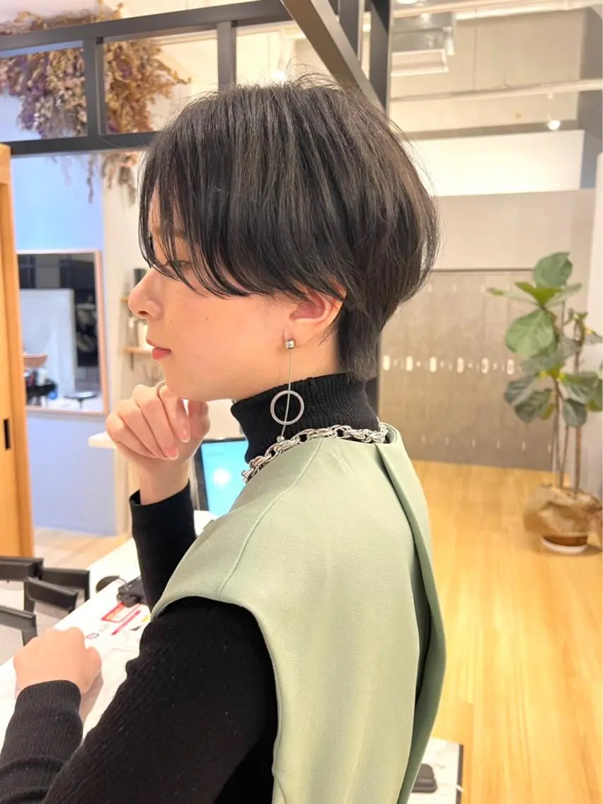 ショート ハンサムショート ショートヘア GIEN 末吉 海斗のヘアスタイル