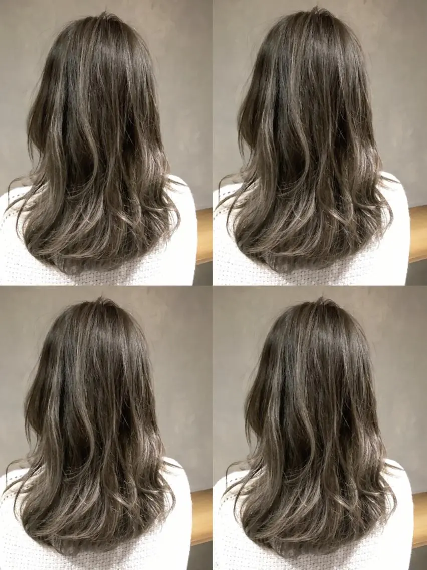 ショート ミディアム セミロング ロング カラー パーマ タカサキ ケイタのヘアスタイル