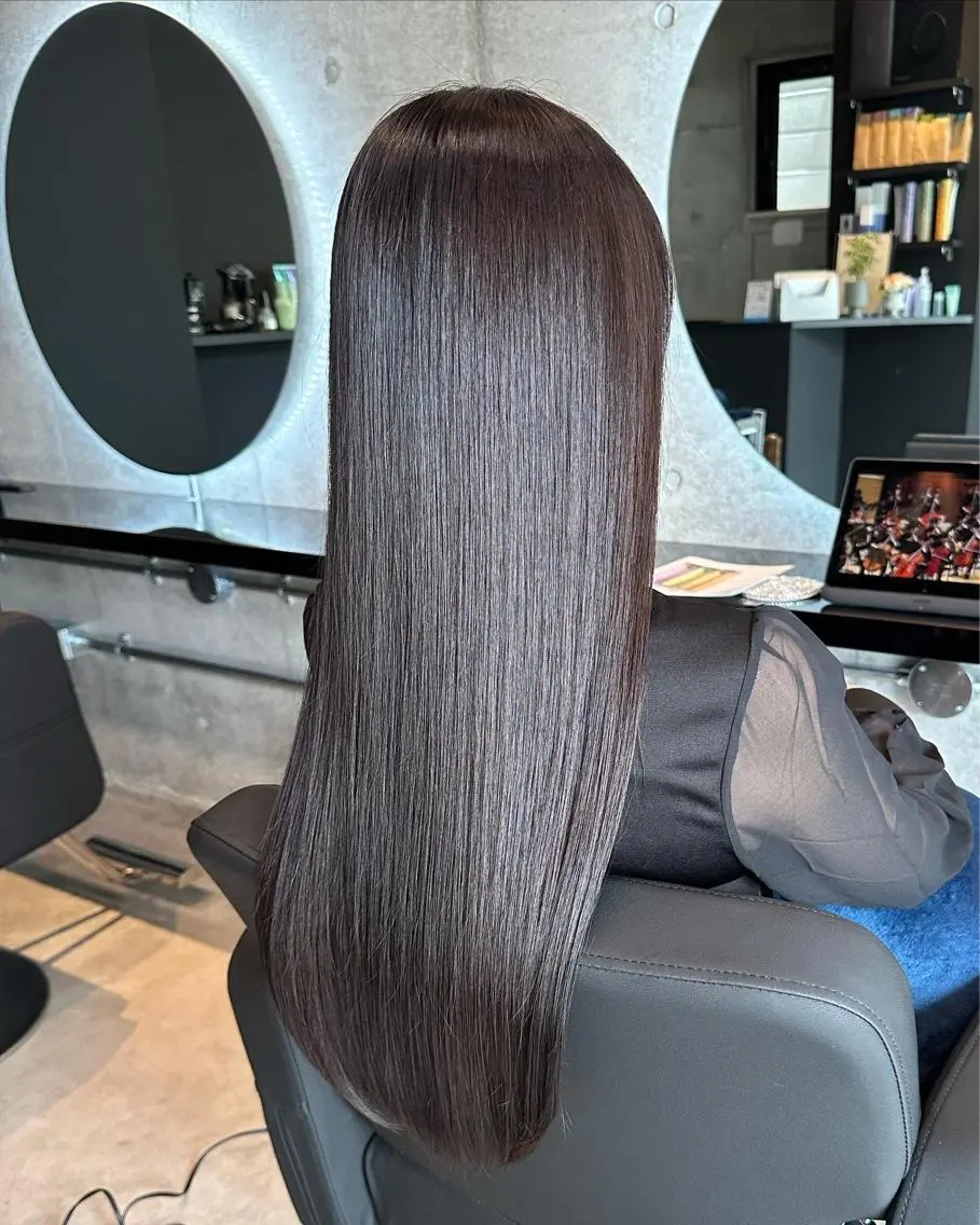 ロング 坂元 智信のヘアスタイル