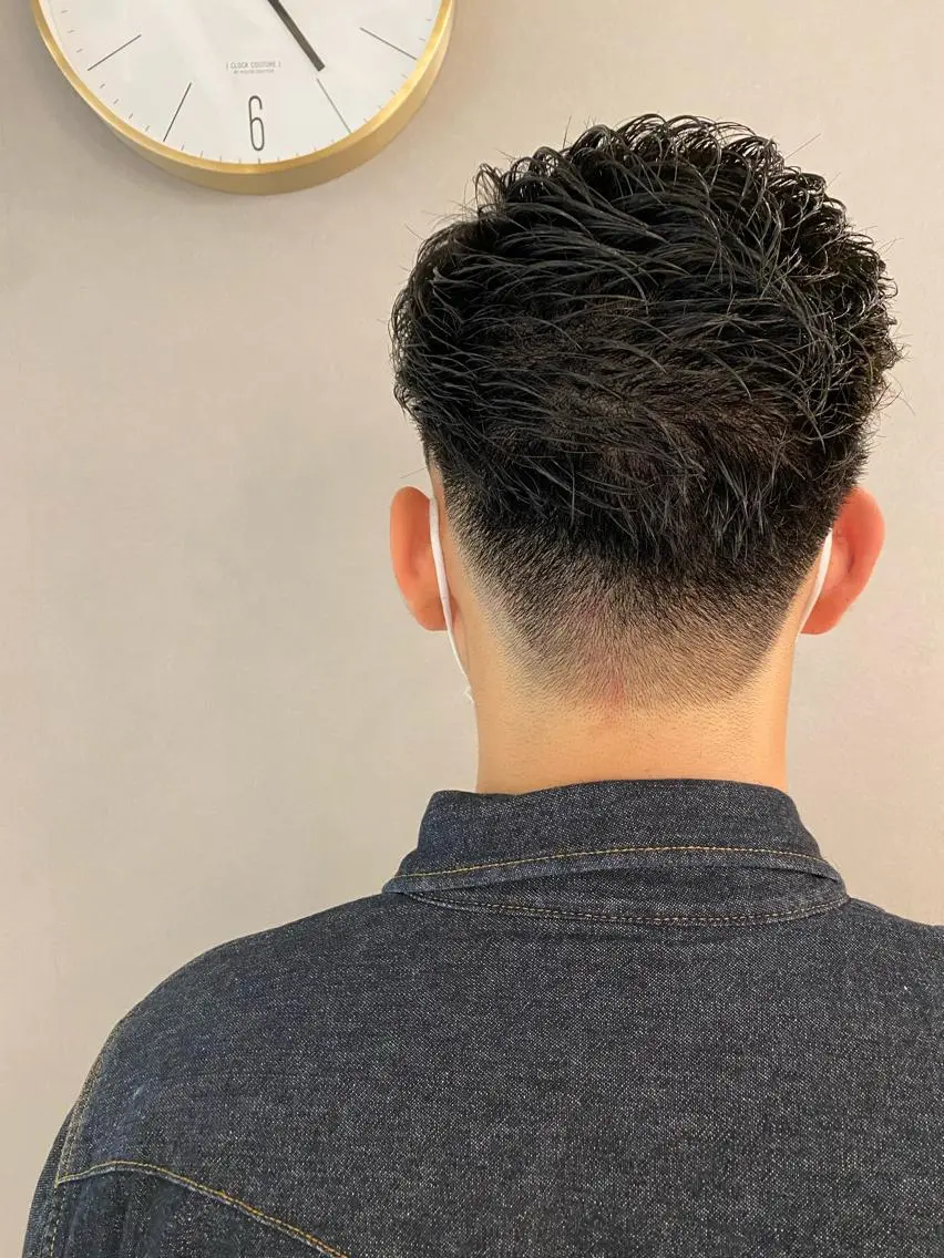 メンズ unopulir 景山 凌のヘアスタイル