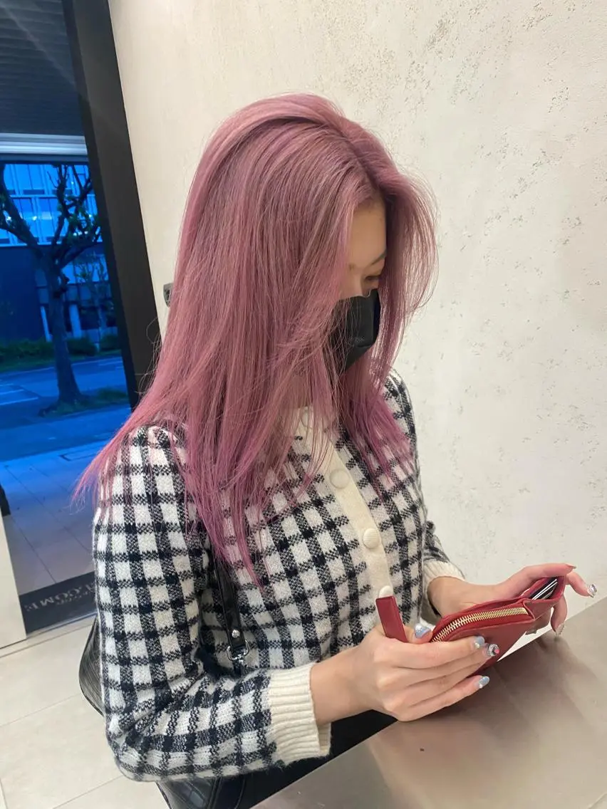 セミロング カラー カット ヘアカラー トリートメント MAYU / Raf.のヘアスタイル