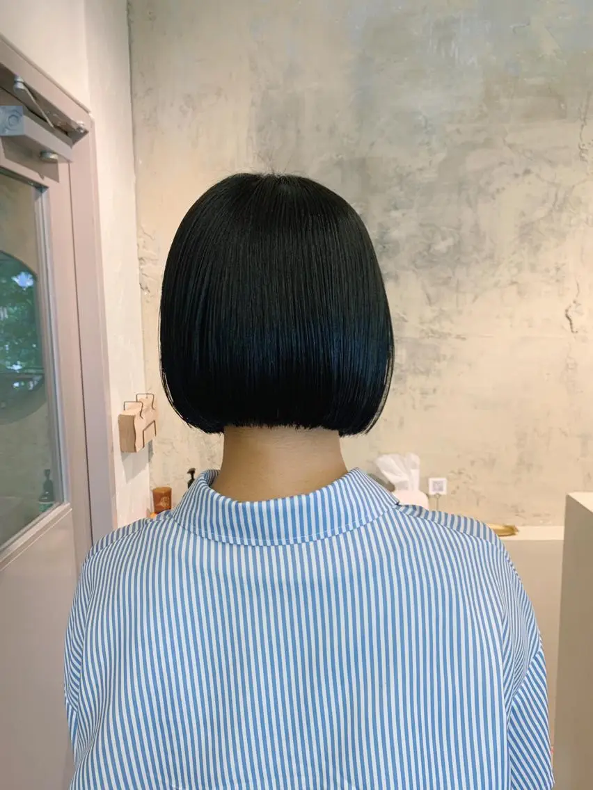 ショート カット yupi🐈⬛ レイヤー/パーマのヘアスタイル