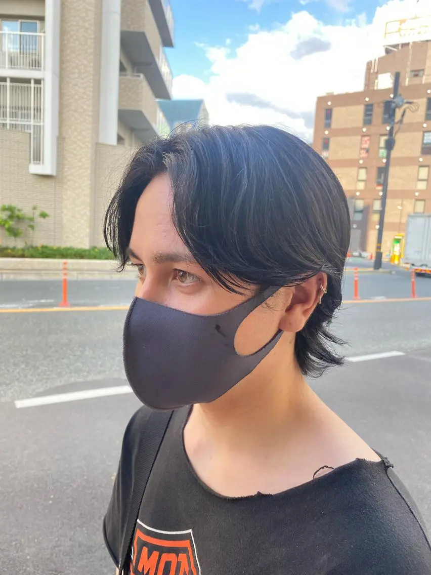 メンズ メンズ就活ヘア ヘアカラー FERIA池田 石田較貴のヘアスタイル