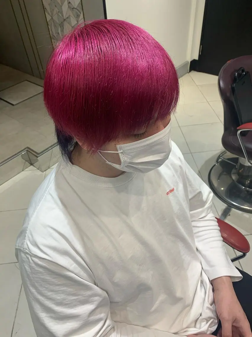 メンズ カット ヘアカラー トリートメント ヘアセット ✨上村 潤平✨メンズヘア✨のヘアスタイル