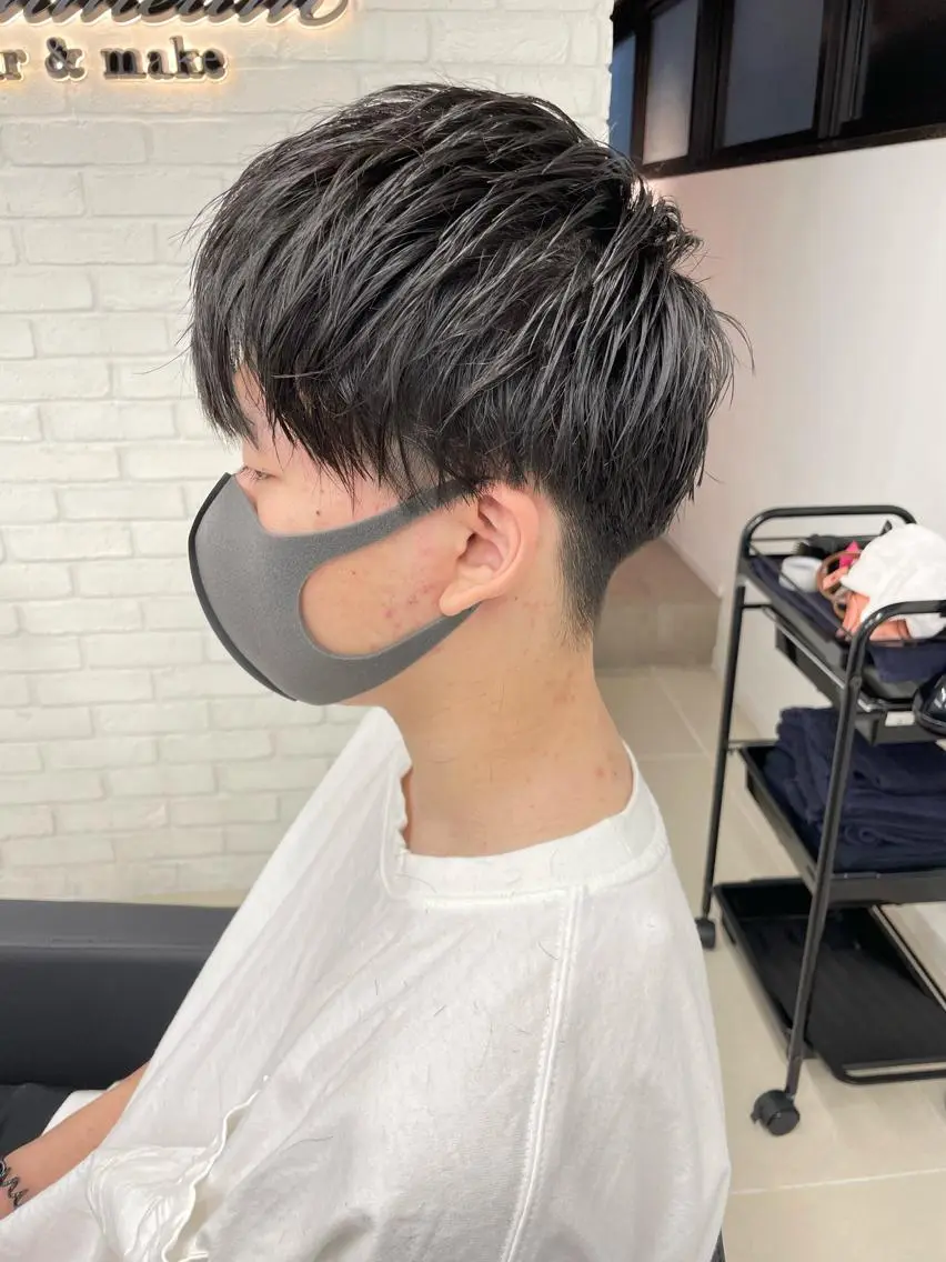 ショート ヘアアレンジ メンズ カット ヘアセット 🔥メンズ特化🔥 木村 祐太のヘアスタイル