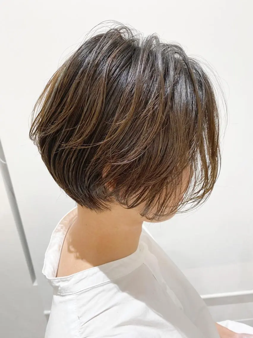 ショート カットカラーモデル 募集中前田晃輝のヘアスタイル