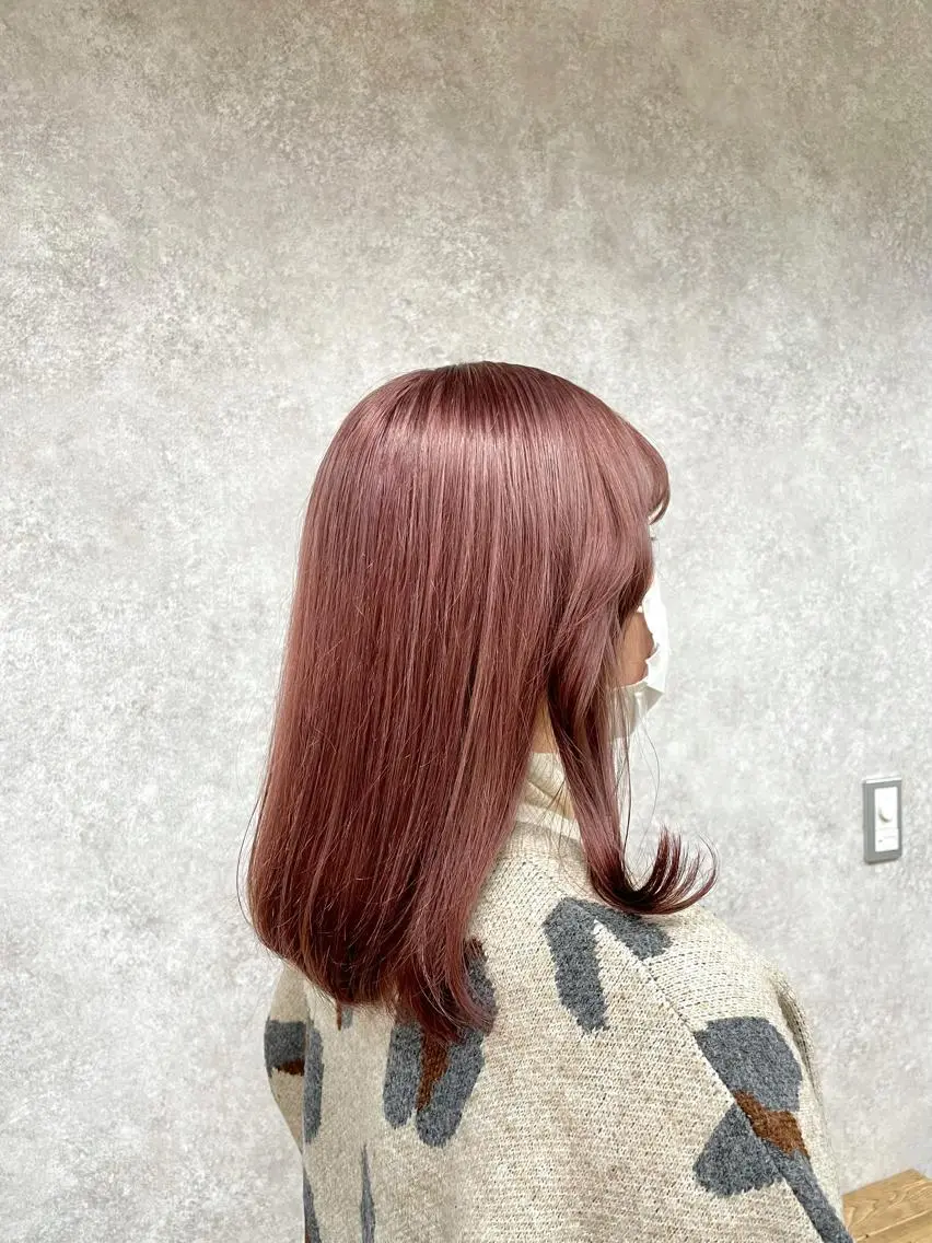 セミロング カラー 🫧ヒシダアキ taboo.i🫧のヘアスタイル