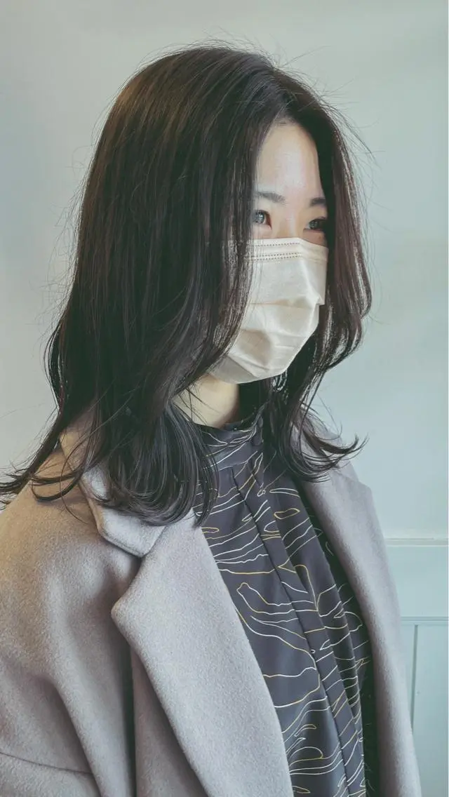 ロング カラー 吉田 浩太郎のヘアスタイル