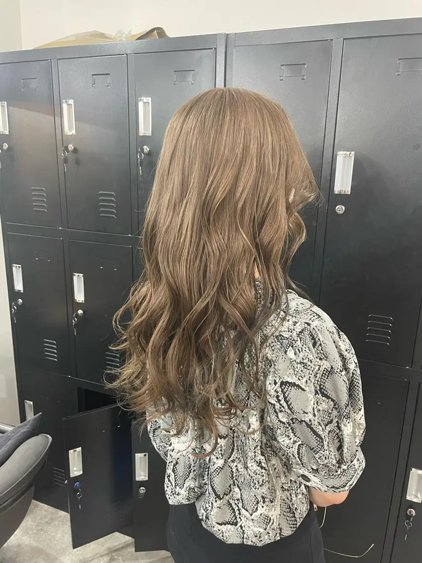 ロング カラー パーマ ヘアアレンジ メンズ キッズ ネイル マツエク・マツパ アイブロウ メンズバレイヤージュ メンズブリーチ メンズハイライト メンズインナーカラー メンズ韓国風 エビスザキレン/メン ズ/心斎橋🌳のヘアスタイル