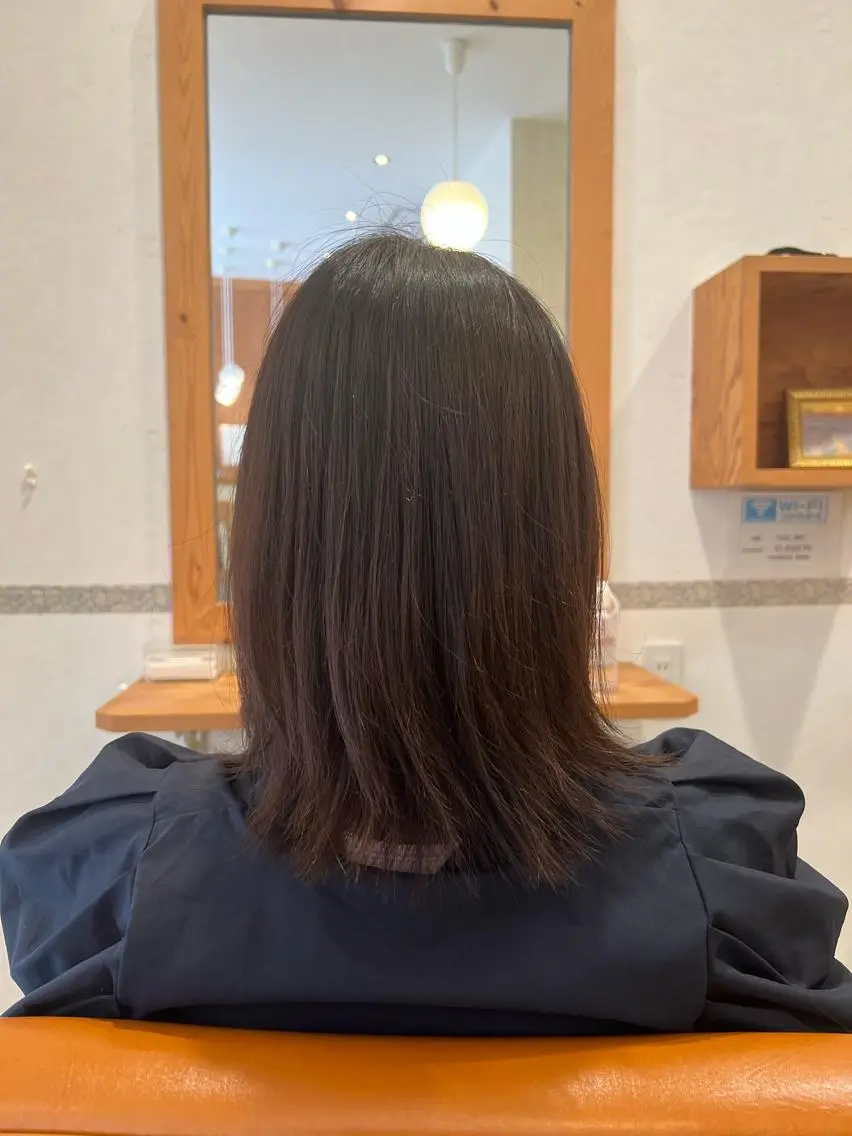 ミディアム カット トリートメント TELA HAIR 幕張本郷店 千尋のヘアスタイル