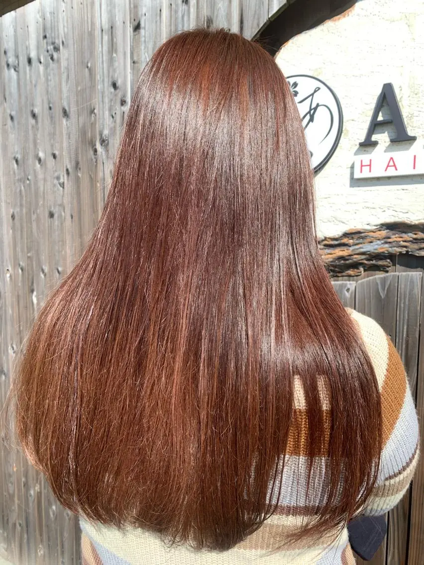 ロング カラー ブリーチカラー🫧 森　凪沙のヘアスタイル
