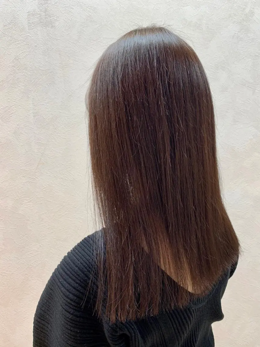 セミロング 加藤 産休につき8月末までのヘアスタイル