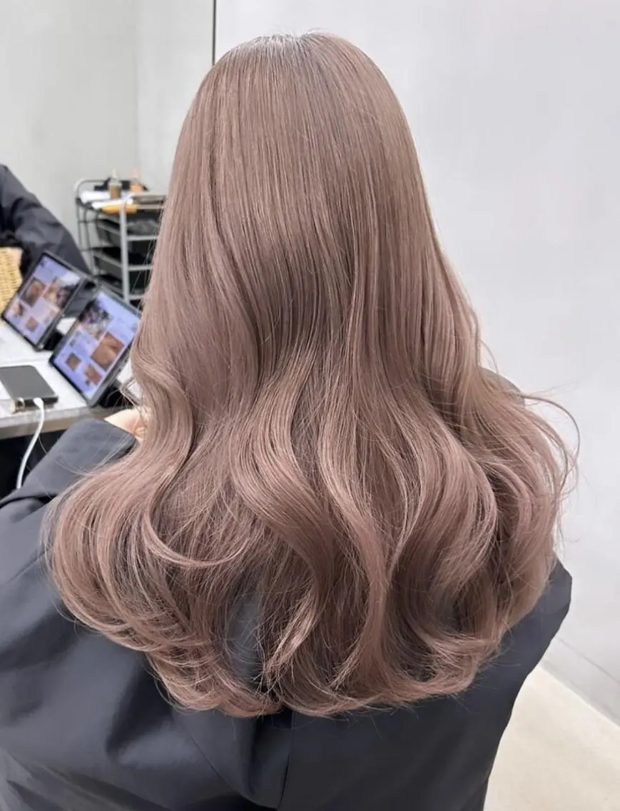 カラー ロング 🎆浴衣着付け👘 ✨ヘアセット🐹のヘアスタイル