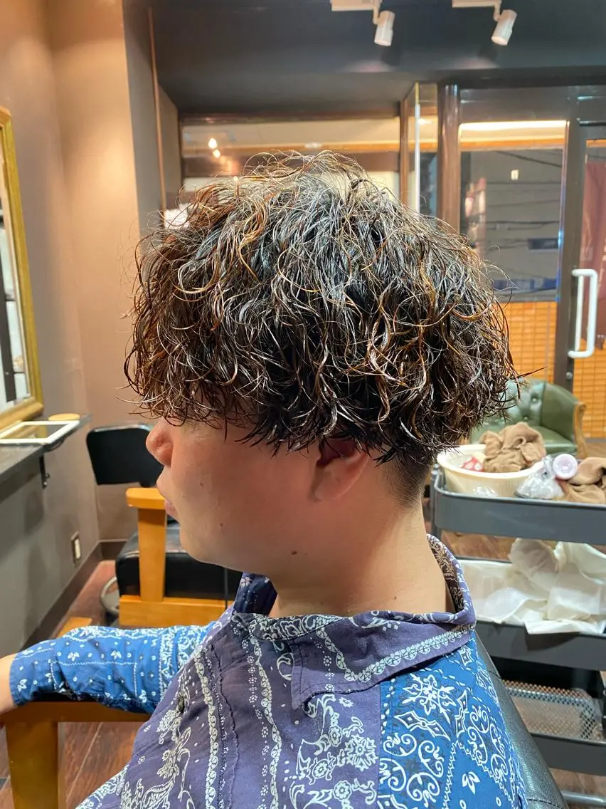 ショート men'ssalon AXLのヘアスタイル