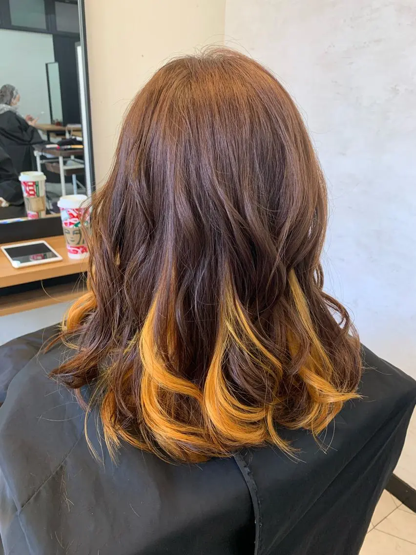 セミロング カラー est  店長 ✂︎高橋✂︎のヘアスタイル