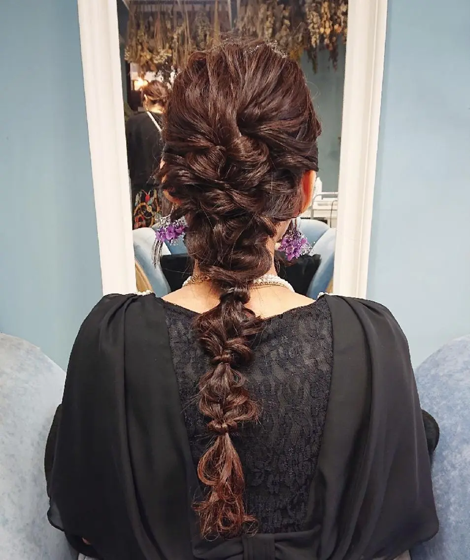 ロング ヘアアレンジ 植田 真理のエステ・リラクイメージ