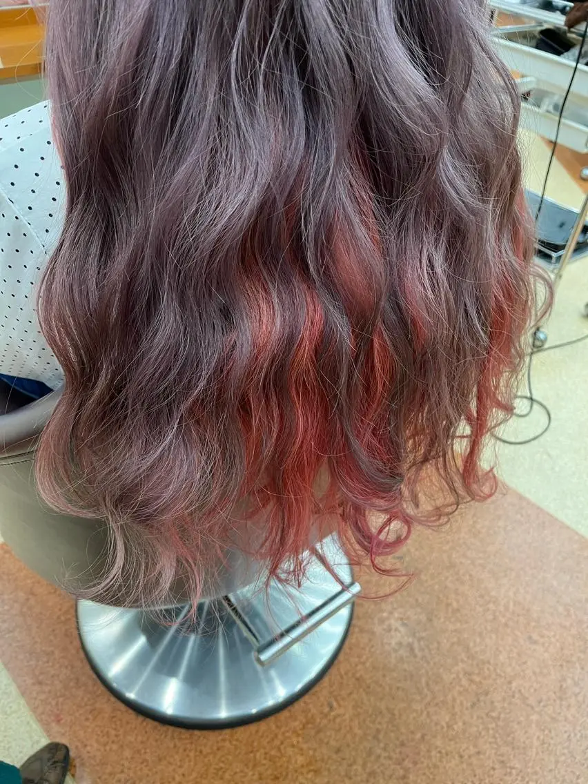 ロング カラー 【ニュアンスカラー・ 髪質改善】スズキカナのヘアスタイル
