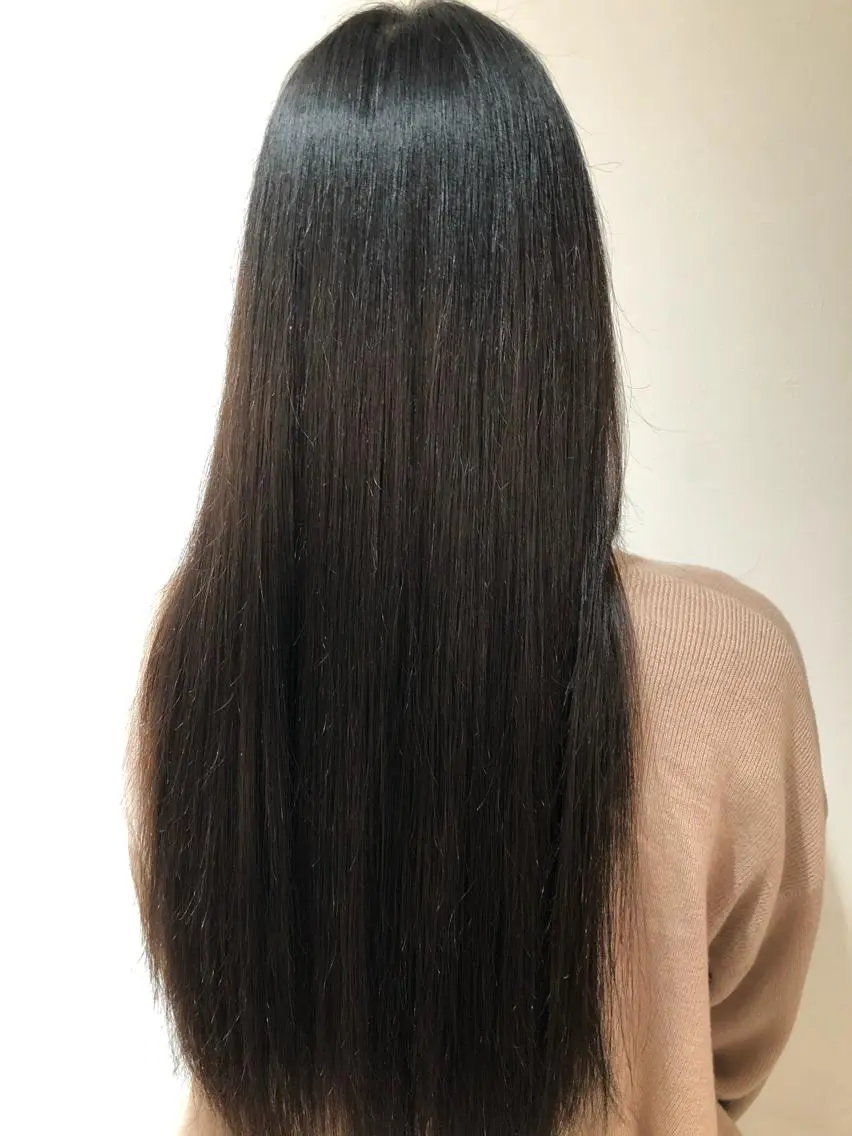 ロング カット 縮毛矯正 トリートメント 🌈 🦄大田和幸🦄🌈のヘアスタイル