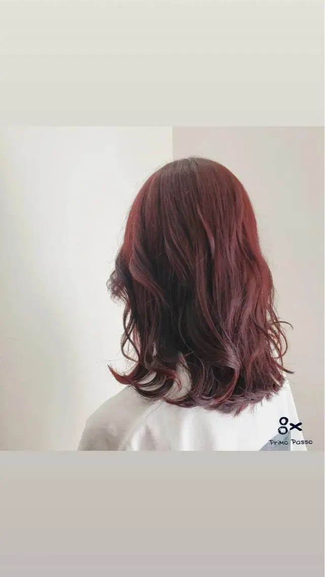 ミディアム 佐藤 怜央のヘアスタイル