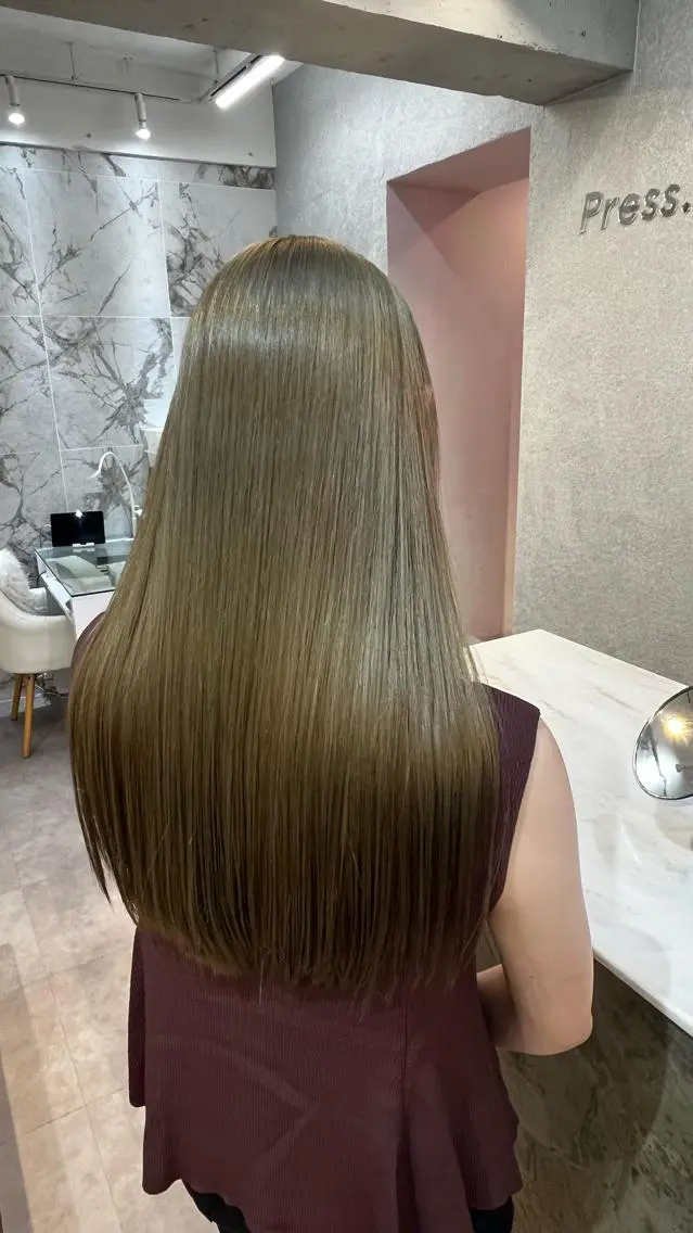 ロング トリートメント 透明感カラー🕊🤍 アサノ  マユのヘアスタイル