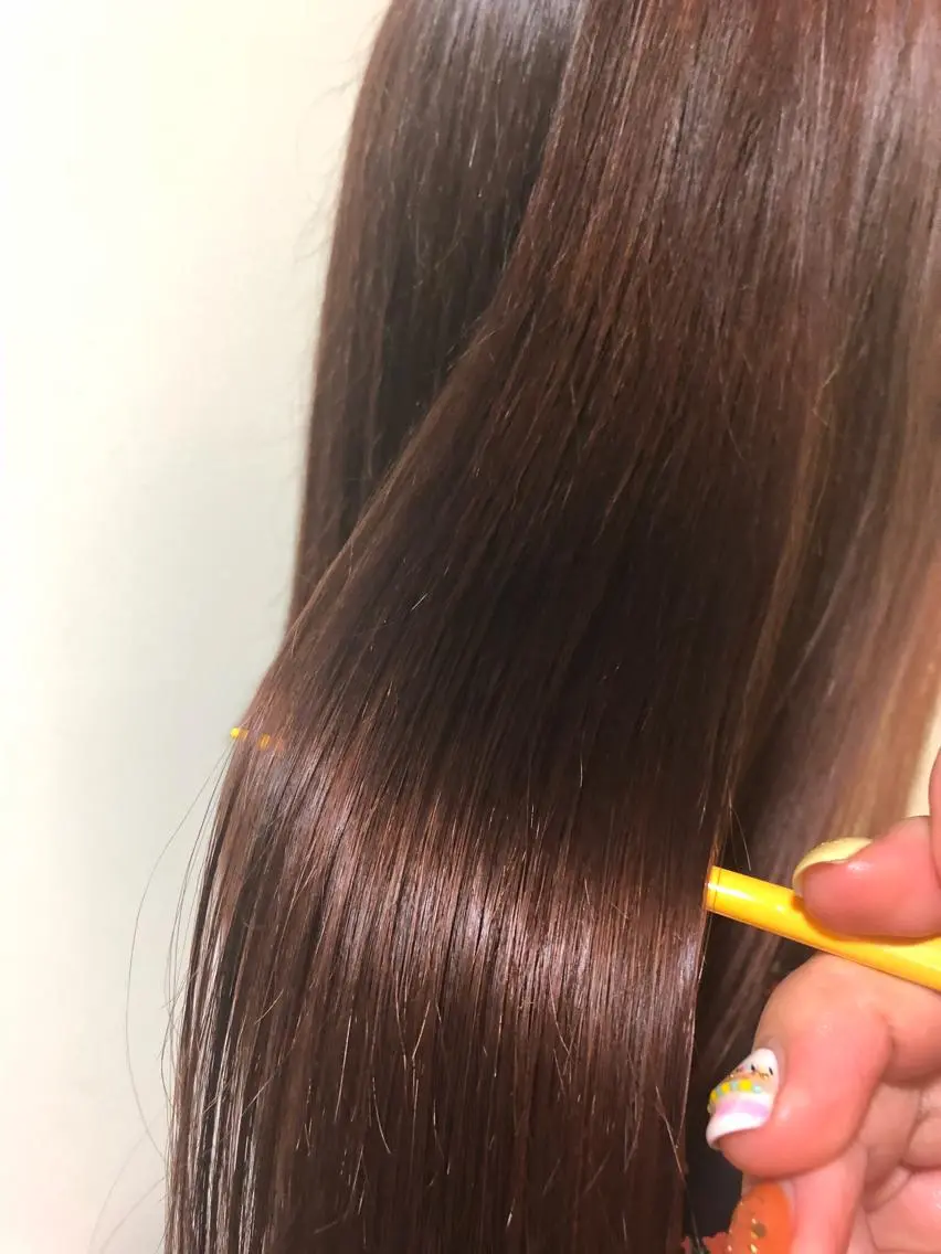 セミロング トリートメント 松佐 ゆかりのヘアスタイル