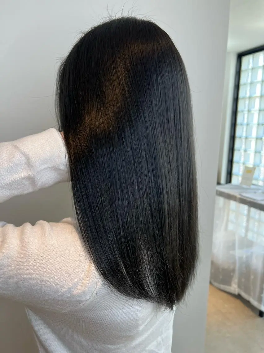 ロング 韓国風カラー 韓国風ヘア 岸田 悠佑のヘアスタイル