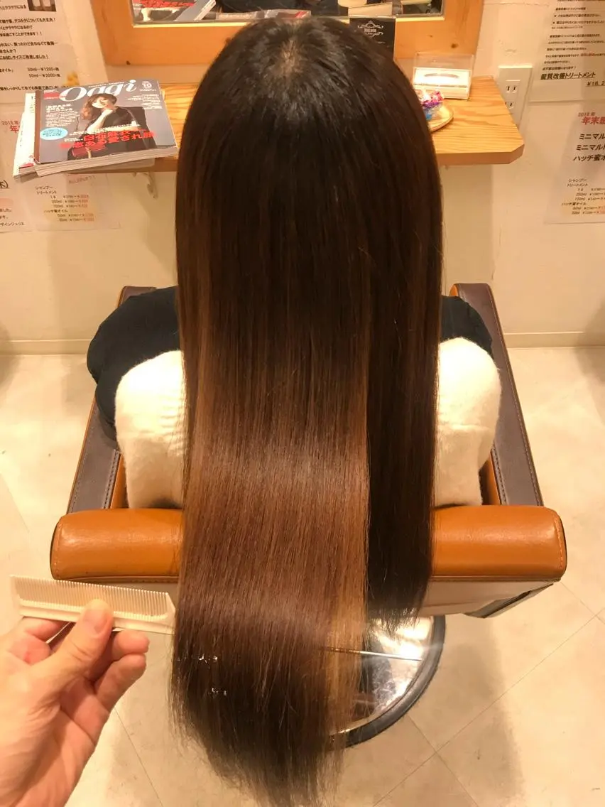 ロング 髪質改善 ツヤ髪専門美容師 桑原 和誠のヘアスタイル