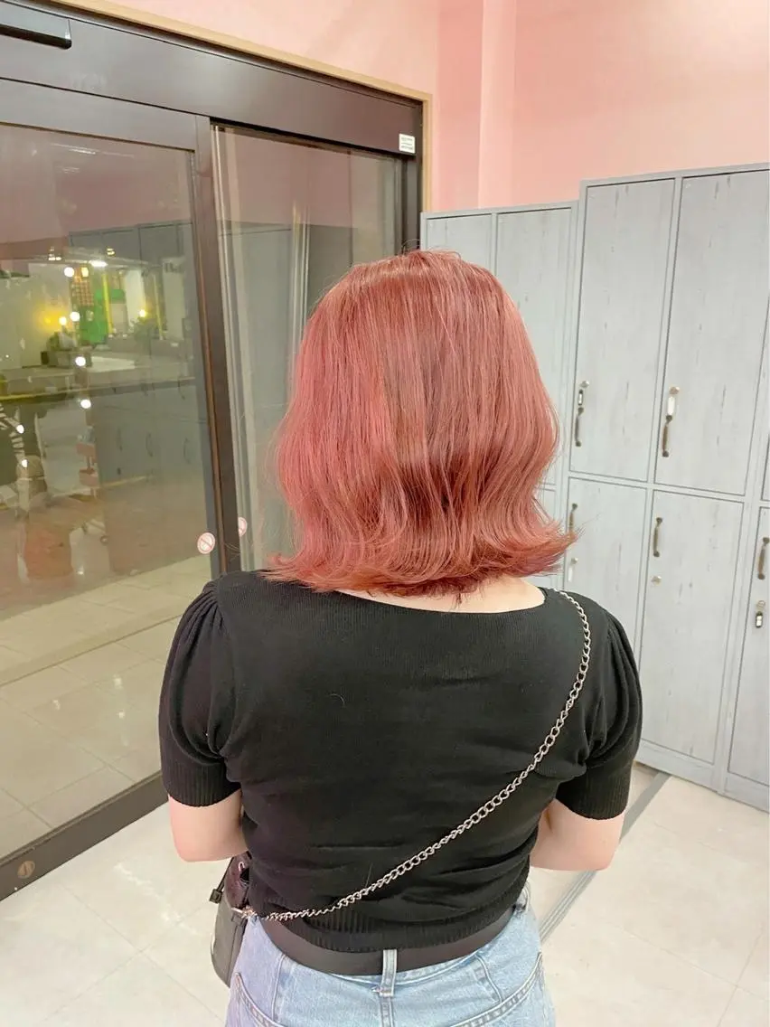 ミディアム カラー パーマ ヘアアレンジ メンズ キッズ ネイル マツエク・マツパ アイブロウ 似合わせ美容師🌙 Miyu🐈‍⬛💕のヘアスタイル