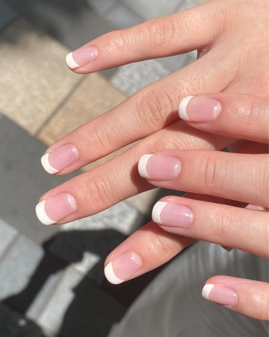ネイル フレンチネイル ハンドネイル Ann nailのネイルデザイン