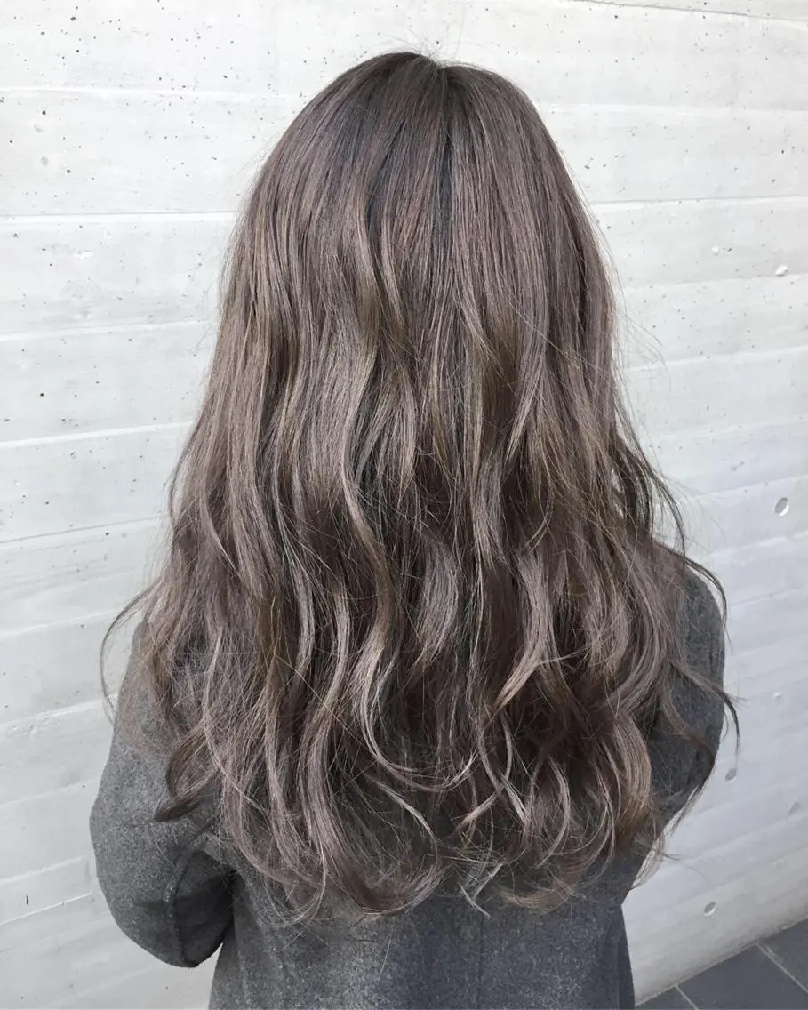 ロング カラー 似合わせ×レイヤー× 髪質改善×t.yのヘアスタイル