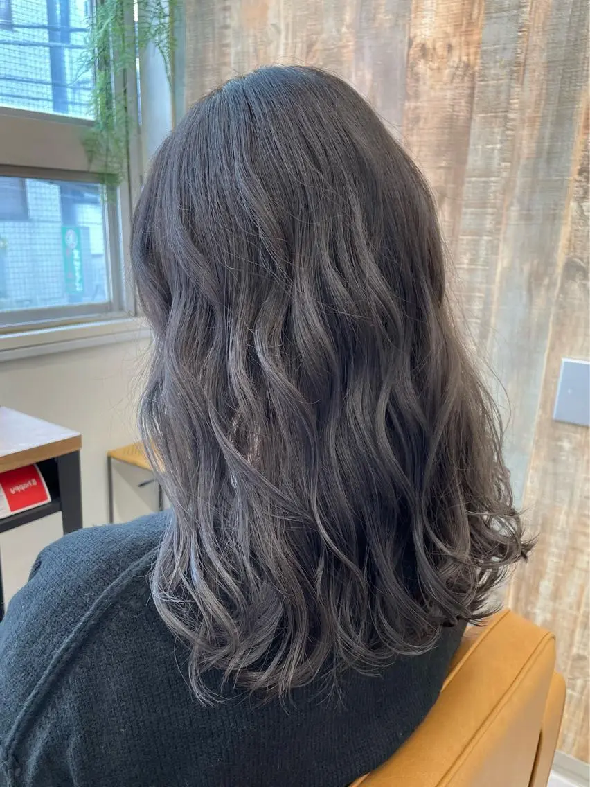 セミロング カラー 💫大宮美容師💫 azusaのヘアスタイル