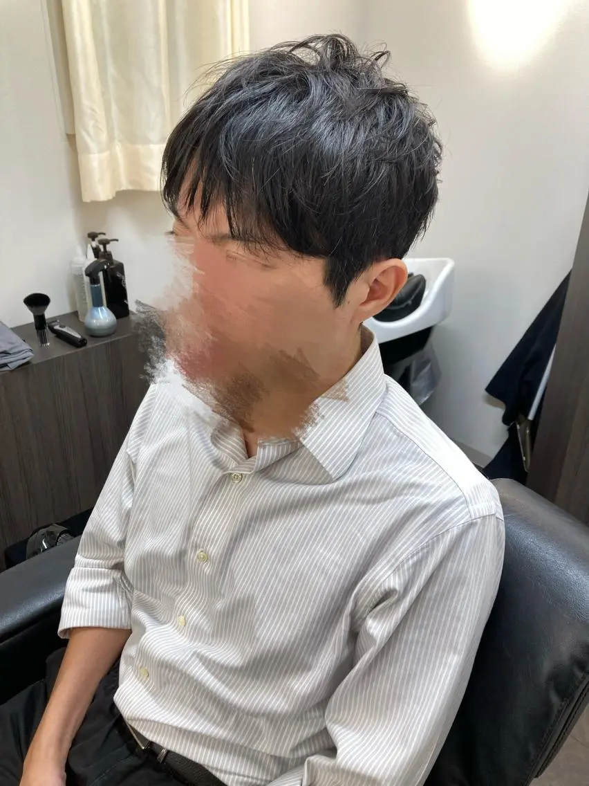 ショート メンズ 渋谷駅徒歩3分メンズ カット👦🏻うしだのヘアスタイル