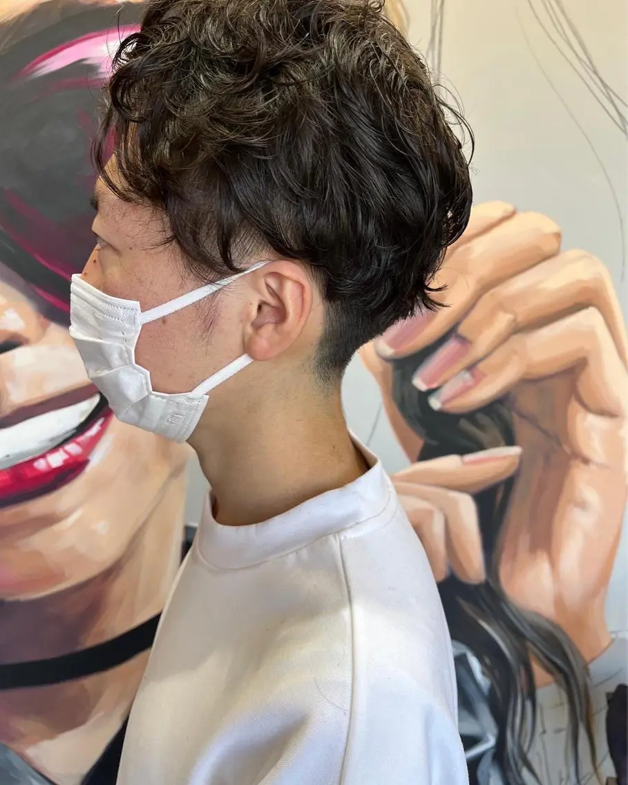 ショート カラー パーマ ヘアアレンジ メンズ キッズ ネイル マツエク・マツパ アイブロウ メンズハイライト メンズパーマ ブラウンカラー ケアカラー 透明感カラー 久木原 ゆりのヘアスタイル