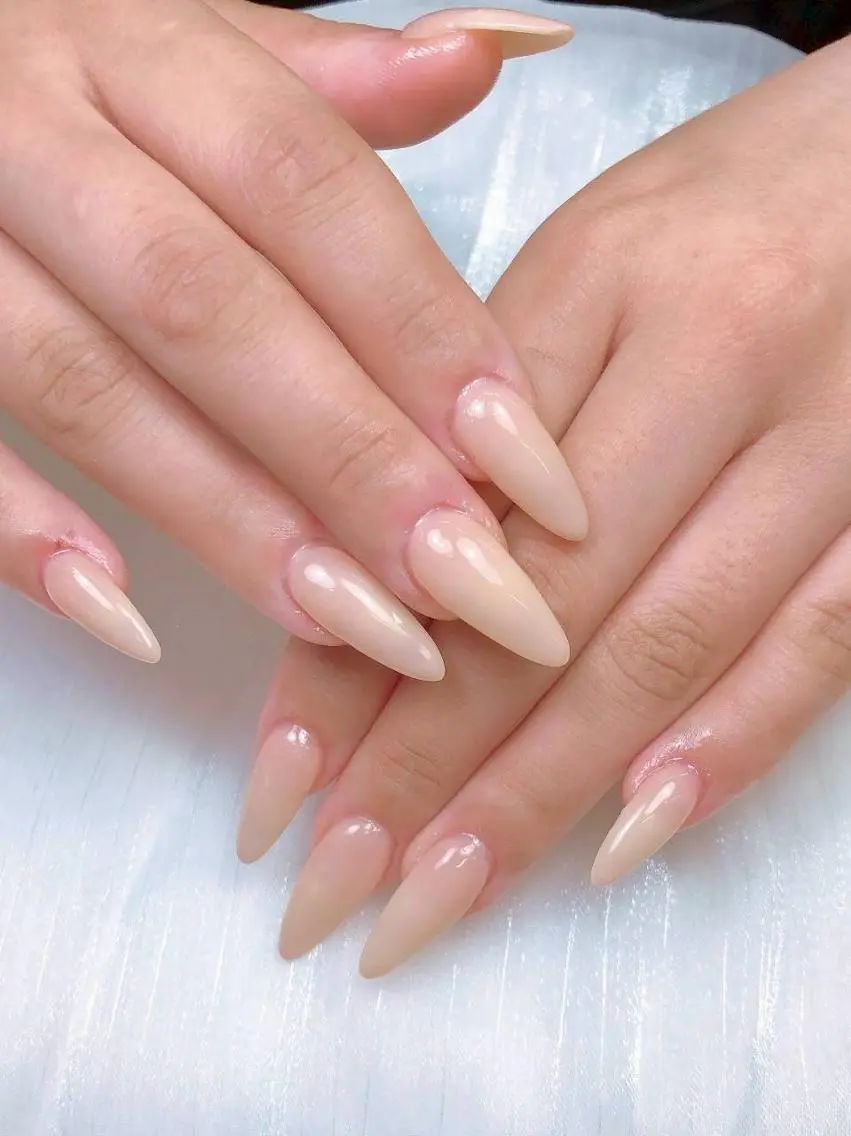 ネイル ジェルネイル 韓国ネイル パラジェル ワンホンネイル ハンドネイル Mihana Nails.*♡のネイルデザイン