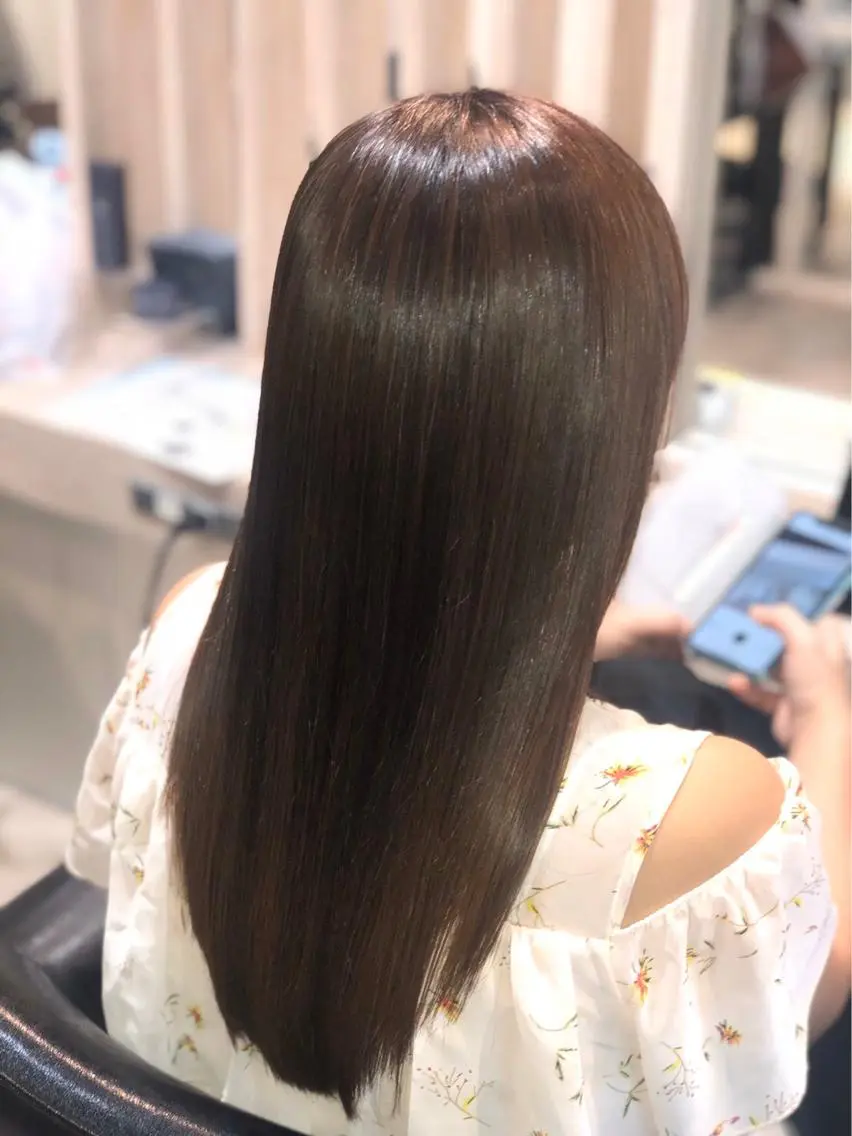 パーマ 🌱初夏の透け感カ ラー🌱HIDEKAのヘアスタイル