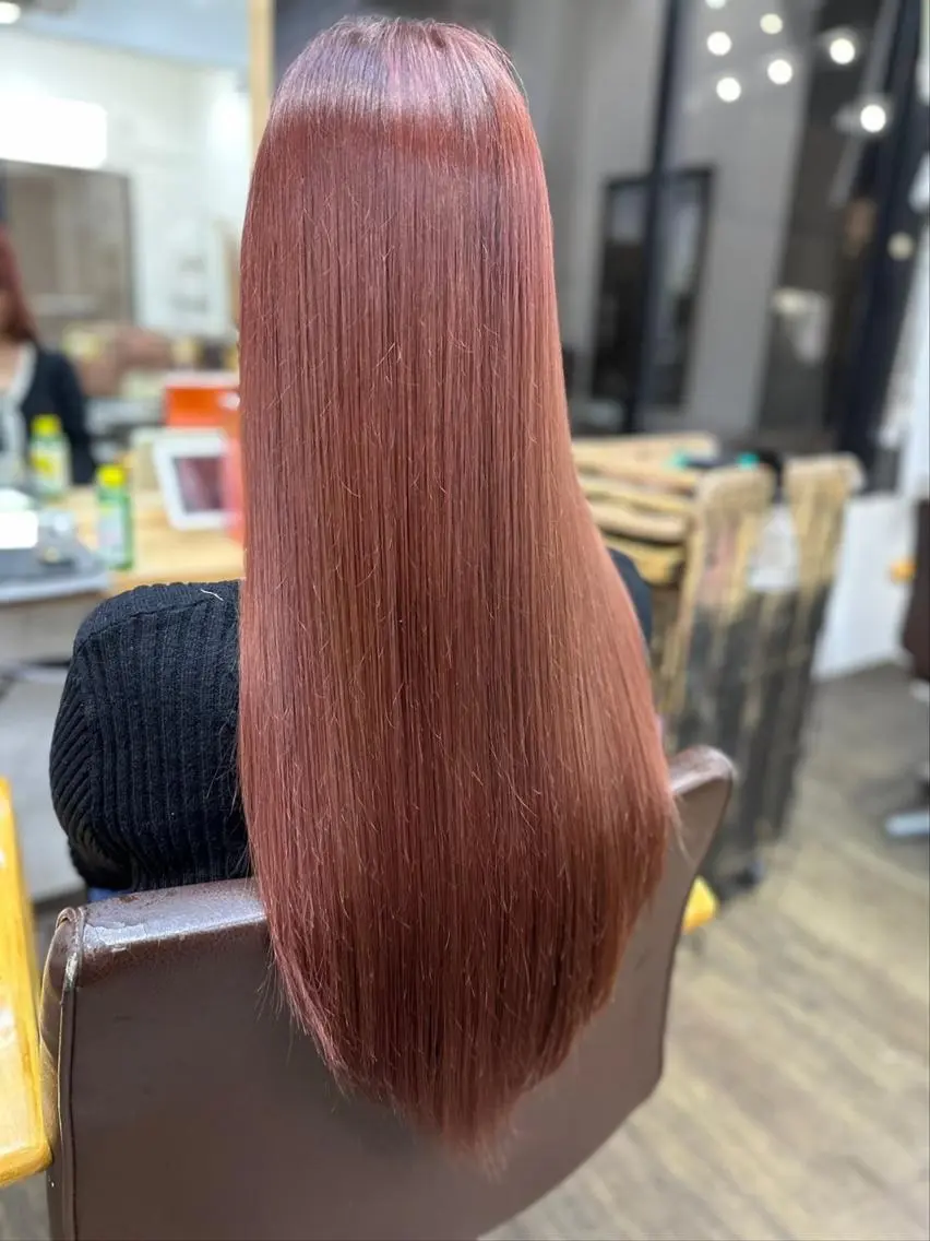 カラー Daisy🎀透け感 カラー🎀JUNAのヘアスタイル