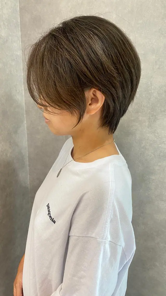 ショート カラー カット ヘアカラー トリートメント Bianca 代表 硲 貴亮【東武練馬】のヘアスタイル
