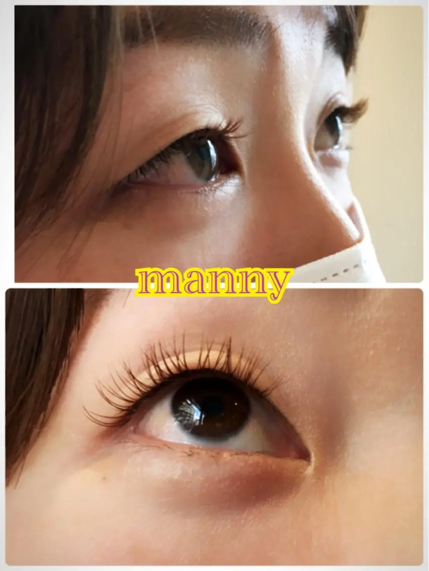 マツエク・マツパ Cカール manny eyelashのマツエク・マツパデザイン