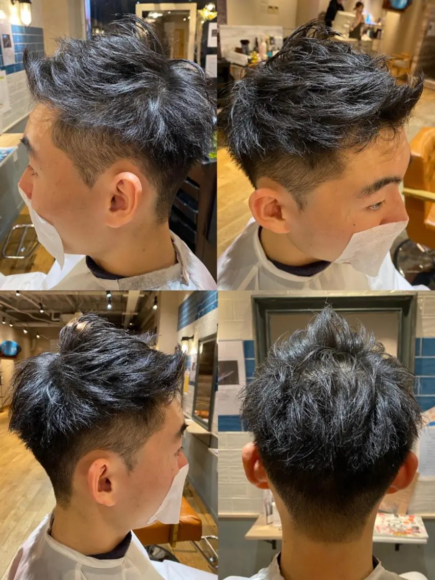 ショート 🔥メンズパーマ 特化 渡辺一翔のヘアスタイル
