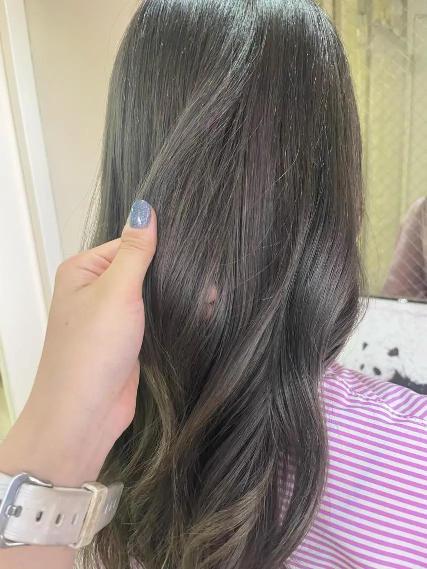 ロング カット ヘアカラー トリートメント 🦋プルエクステ ARISA🦋のヘアスタイル