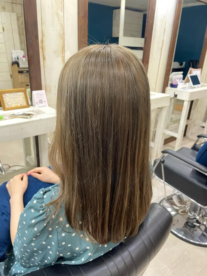 セミロング Mens cut Hannaのヘアスタイル